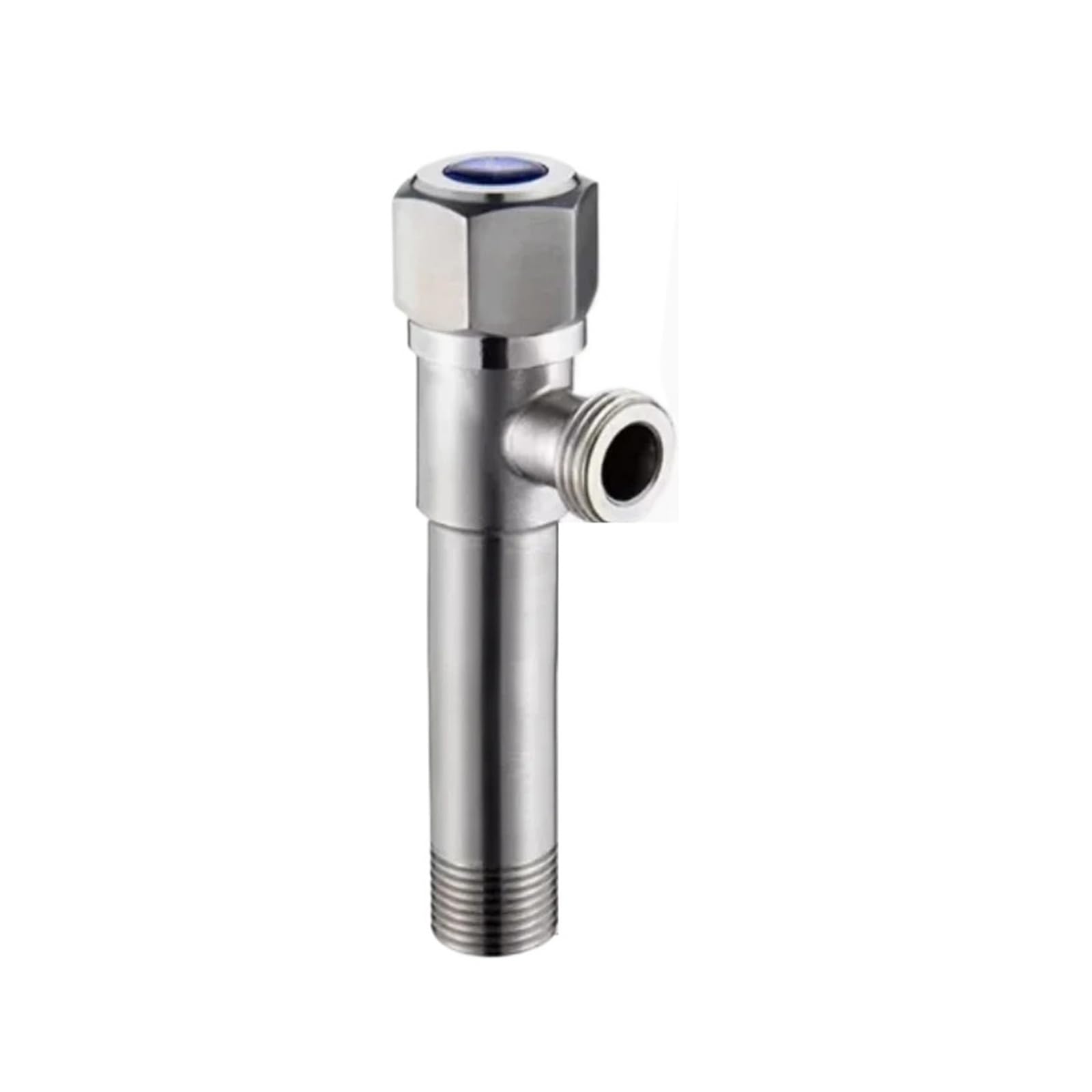 Bvhisehp Aaa 304 Stainless Steel One In Two Out Water Inlet Valve G1/2 Universal Angle Household Bathroom Pipe Fittings(Aaa)