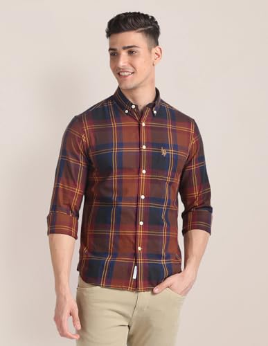 Image of U.S. POLO ASSN. Men's Cotton Regular Fit Shirt