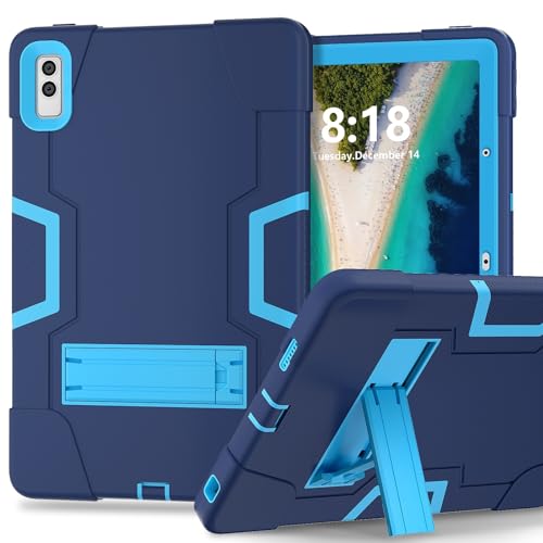 Coque Lenovo Tab M10 5G antichoc avec double blindage et angles renforcés bleu