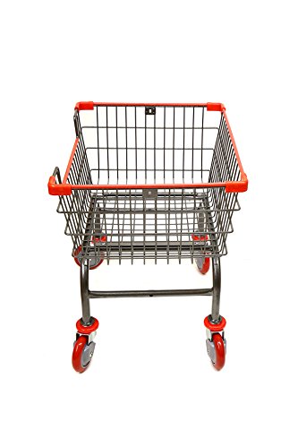 Coin Laundry Cart, Cart&Supply [Heavy Duty][Rolling Cart] Laundry Cart [Charcoal Gray] Without Pole Rack #TOP6