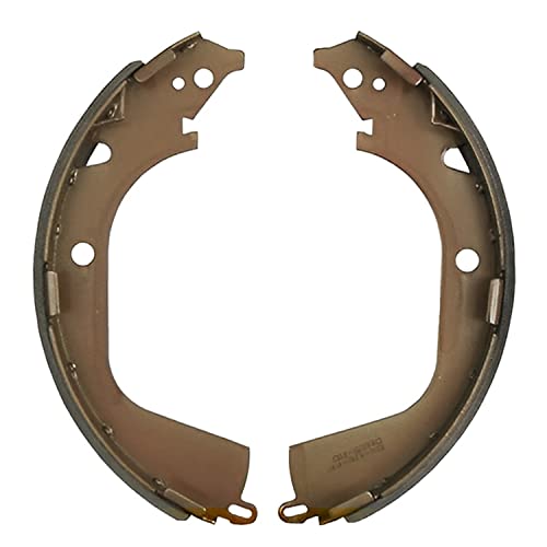 Image of Detroit Axle - Rear Brake Shoes for 09-12 Chevy Colorado GMC Canyon, Semi-Metallic Replacement