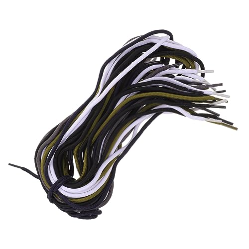 Holibanna 10 Paare Schnürsenkel schuhreparatur turnschuhe turnschläppchen snekers garbor sneaker shuhe sneaker Schuhzubehör Stiefel sportlich Erwachsene Schuhspitze Schuhezubehör Nylon