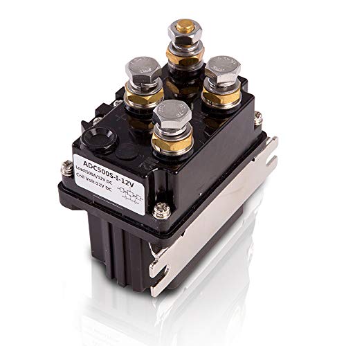 STEGODON 12V 500A Winch Solenoid Contactor Relay for 8000lbs-15000lbs ATV UTV Truck 4WD