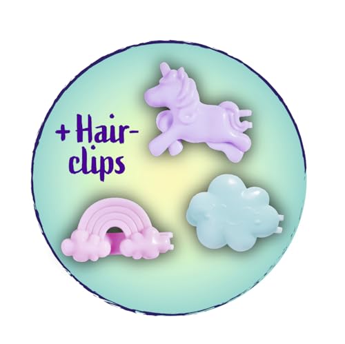 Muñeca Evi Love Sirena Perla 12 cm con clips de pelo miniatura 3