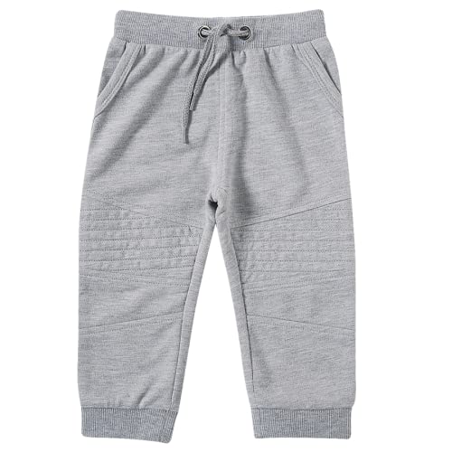 Calça Moletinho, Tip Top, Bebê Menino, Cinza Mescla, P