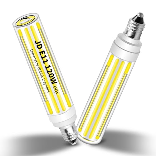 Megereet COB JDE11 LED 12W 6000K Dimmable 100W-120W Halogen Equivalent
