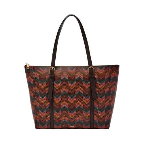 Fossil Carlie Tote Bag, Harlow Multi Print