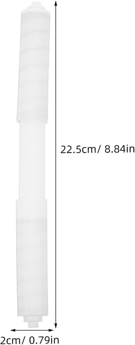 Toilet Paper Roller Replacement Spring Rod 4pcs Set, Spring Loaded Tissue Holder Spindles for Bathroom Commercial Tissue Rolls