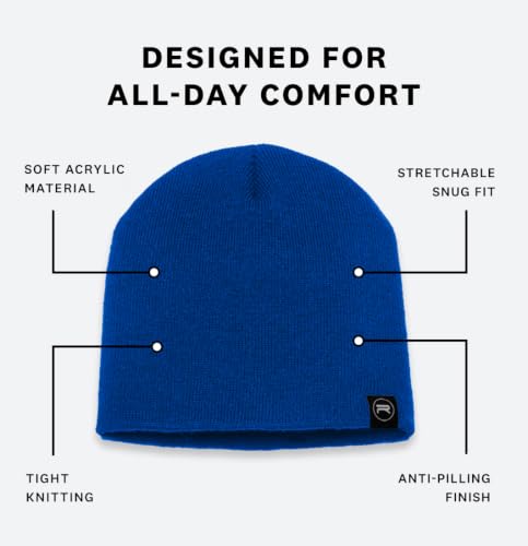 Image of Revony Evony Beanie Cap - Soft Knit Beanie Hat - Warm and Durable