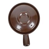 HOLIDYOYO Olla De Barro Resistente a Altas Temperaturas. Utensilios De Cocina Olla Caliente Japonesa Olla De Estofado De Comida Olla Doméstica Cazuela De Barro De Cerámica Cazuelas Arcilla