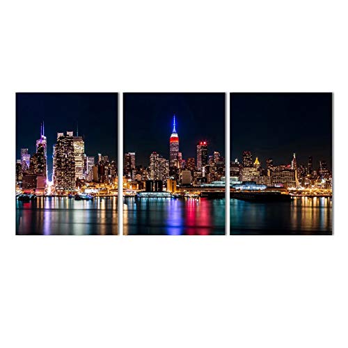 Tableau New York sur toile HD avec cadre pour une décoration murale raffinée
