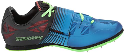 Saucony Mens Soarin J2 Track And Field Shoe, Blue/Slime, 16 Women 14 Men Us #TOP5