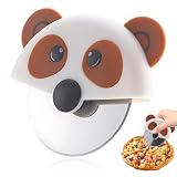 BIKPRST 1 Pieza Cortador de Pizza, Pizza Cutter, Corta Pizza, Raspador de Masa, Rasqueta Cortadora, Espátula para Hornear, Acero Inoxidable, Mango de Plástico