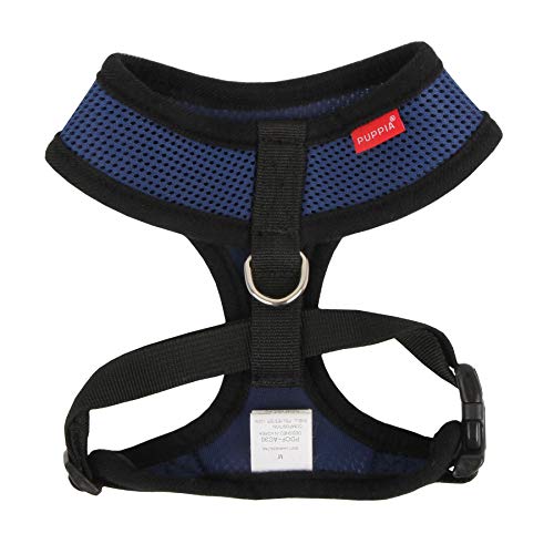 Harnais doux Puppia bleu foncé XL pour grand chien confortable - 3