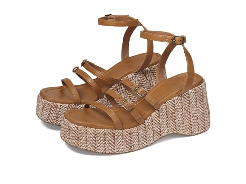 Seychelles Women's Grapefruit Raffia Sandal