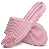 Happy Lily Shower Shoes, Women & Men’s Shower Slippers, Slides Sandals Pool Slides House Slippers Non-Slip Indoor Bathroom Shoes Beach Sandals