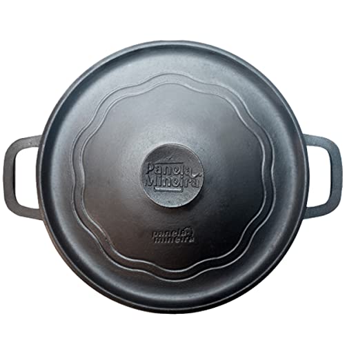 CAÇAROLA INSPIRAÇÃO ALÇA DE FERRO TAMPA DE FERRO