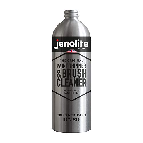 JENOLITE Diluente e detergente per pennelli, 1 litro (diluente per vernice, detergente per pistola a spruzzo, detergente per pennelli)