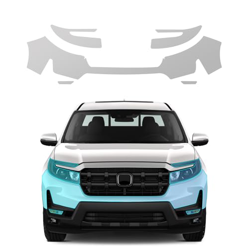 PPF transparent de 8,5 mm pour phares Honda Ridgeline protection carrosserie premium TPU
