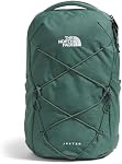 THE NORTH FACE Jester Sac de voyage quotidien pour ordinateur portable avec manche pour ordinateur portatif pour femme, finition hydrofuge, canard vert foncé Heather, taille unique