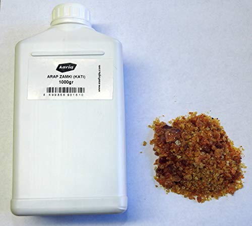 Arap Zamki Ebru Malzemesi - Caucho de arábigo en trozos de 1000 g