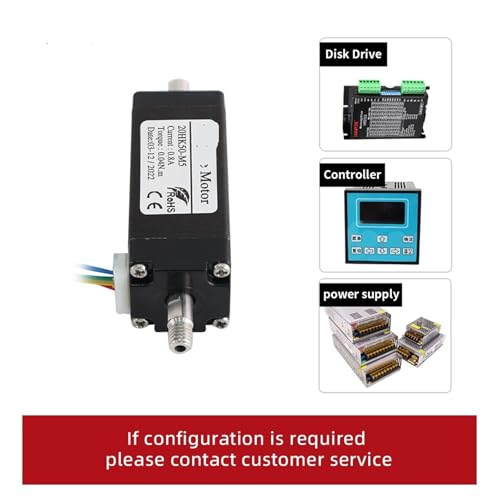 Moteur pas à pas 2 phases 20HK50-M5 à vis double axe 0,8A pour accessoire 3D