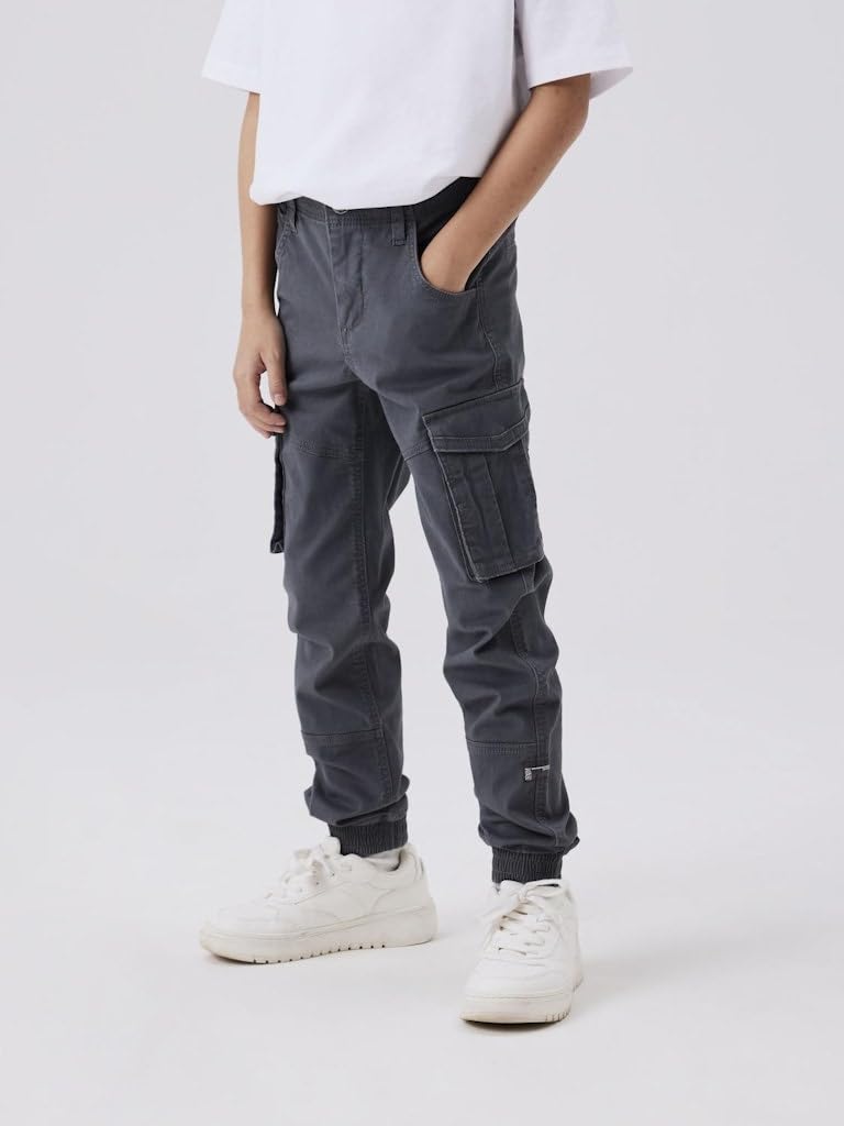 Name IT Nkmryan Cargo TWI Pant 2222-ba Noos - Pantalons - Pantalon - Garçon
