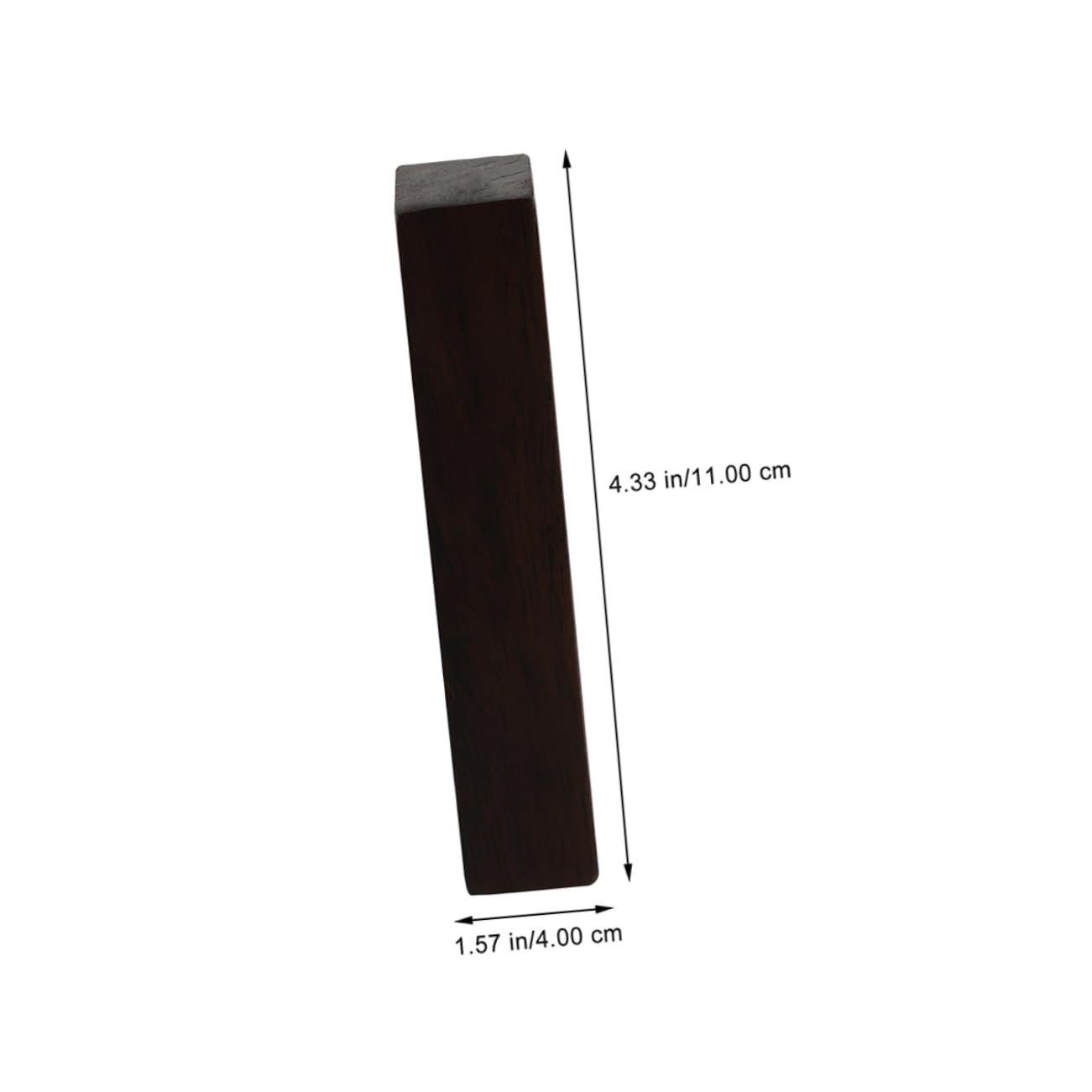 Mipcase 4 Set Fermacarte In Legno Fermacarte Fermacarte In Pietra Decorativa 4 pezzi*4
