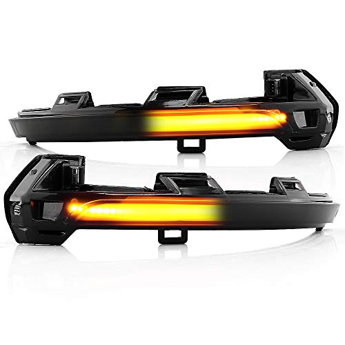 LIGHTDELUX Ersatz für LED Spiegelblinker Blinkleuchte Dynamisch Links Rechts Laufblinker mit Zulassung V-170640
