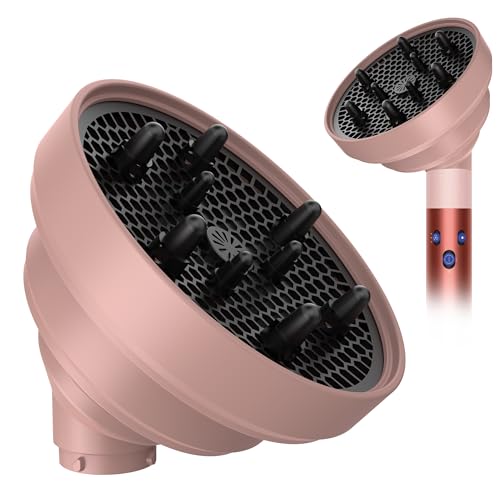 KingKam Upgraded Diffuser Attachment for Dyson Airwrap, Collapsible Travel Hair