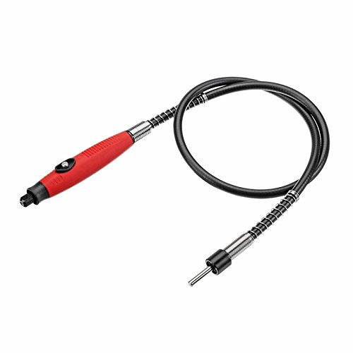 Eje flexible mejorado rojo: elimine la fatiga al usar amoladora eléctrica pesada