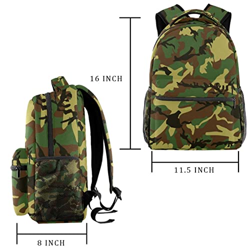 Mochila para portátil táctica con camuflaje impermeable y ergonómica 2