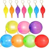 Luftballons Groß 20 Stück XXL Punch Ballons 45cm, Robuste Perforierte Luftballons mit Elastischem Band für Kinder Party Geburtstag Spiele Outdoor Garten (Luftballon Groß Punch)