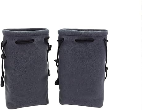 Wtohboy Thickened Flannel Pouch Aircraft Sleeve for DJI Mini 3 Pro/Mini 4 Pro/Mini3/Mini2 Drone and Remote Control Travel Storage Carring Bag Accessories2Pcs