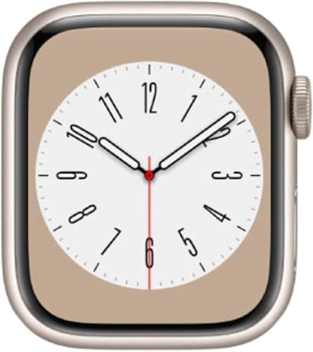 �y�����ςݕi�z Apple Watch Series 8 (GPS + Cellular���f��) - 45mm �X�^�[���C�g�A���~�j�E���P�[�X - �o���h���� (�����ςݕi)