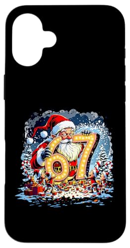 Funny Santa Elves 67 Meme Merry Christmas zf[ [A X}zP[X iPhone 16 Plus p