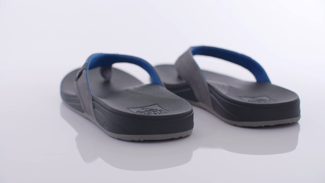 Reef Cushion Spring Mens Flip Flop Sandals Grey Blue Size 9 Reef Men main image 4