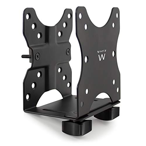 Montaggio/occultamento di un mini PC/NUC con spessore max di 70 mm e peso fino a 5 kg su un supporto per monitor dotato di VESA 50x50, 75x75 o 100x100