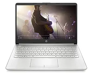 HP 14(2021) 10th Gen Intel Core i5 Laptop, 8GB RAM, 512GB SSD, 14 inches(35cm) FHD Screen, 4G LTE, Windows 10, MS Office, Natural Silver, 1.49 Kg (14s-er0503TU)