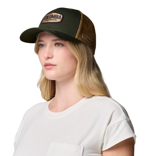 Image of Columbia Unisex Mesh Snap Back, Greenscape /Delta /Work Badge, One Size