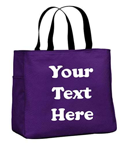 Personalized monogrammed shoulder bag with custom text essential …