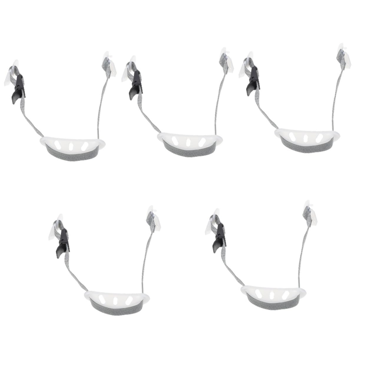 Toddmomy 5pcs Chin Strap Bulk Hats Baseball Hitting Chinese Hat Safety Helmet Chin Strap Football Chin Strap Helmet Replacement Chin Cup Safety Helmet Chain Belt Protection Chin Strap Major
