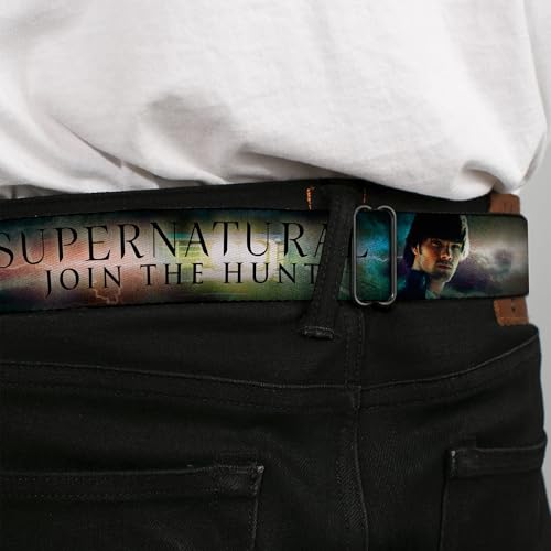 Cinturón Buckle-Down de Supernatural Join the Hunt ajustable estilo militar 4