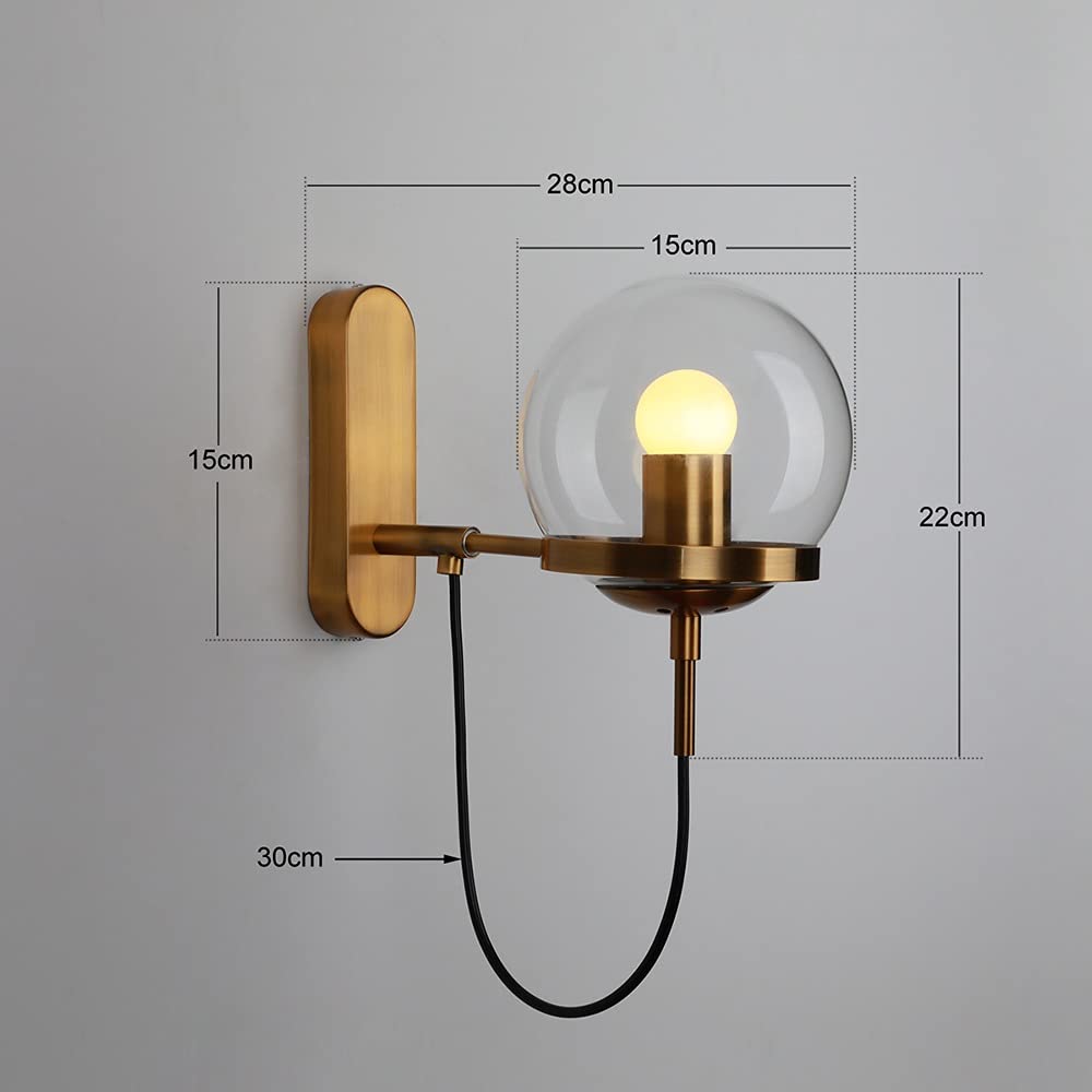 Lampada a Bacchetta, LED l Luce r Decorazione Camera da Letto l Lampade E27 110-220V Illuminazione Domestica Moderna Bagno Corridoio