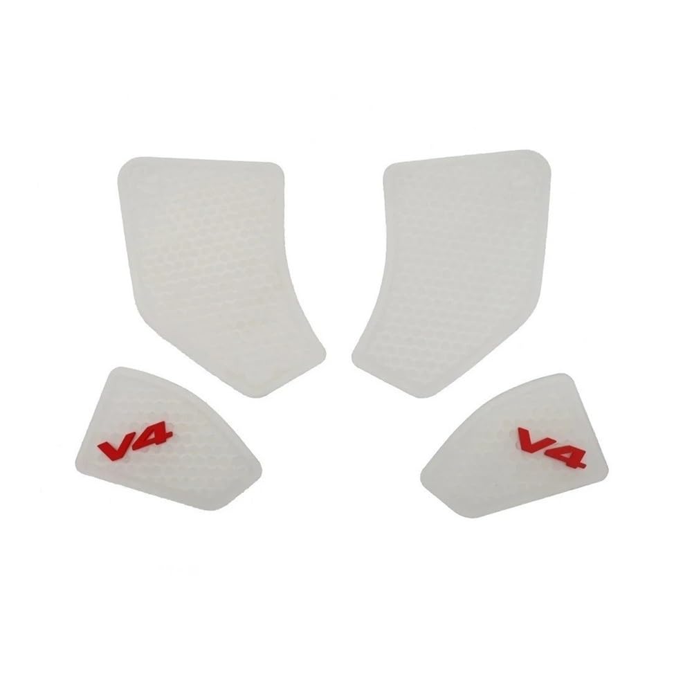 Gas Fuel Tank Pad Fuel Tank Grip Pads Knee Traction for V4 for Panigale V4S for st&reet fi&ghter S 2018 2019 2020 2021