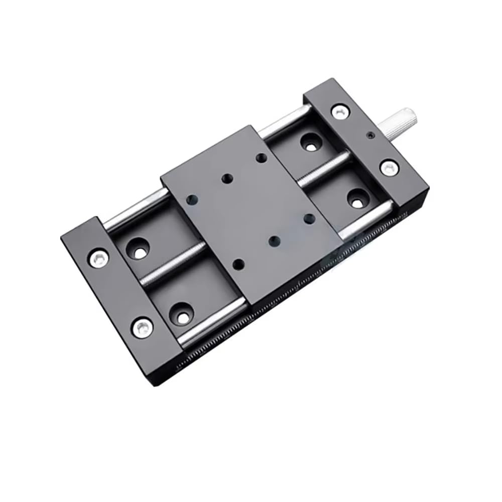 X-Axis Manual Linear Sliding Table, 50mm Travel with Precision Lead Screw &amp; Linear Guide DX60A