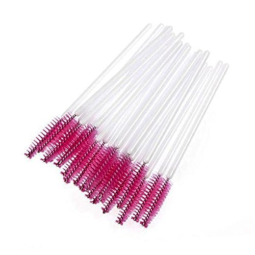 FOMIYES 50pcs Makeup Brush Eyelash Brush Disposable Mascara Wands for Separating Lashes