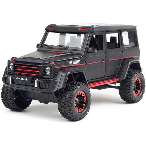 Image of DEUSON ECOM 1:24 AMG 4X4 G65 Toy Car for Kids Die Cast Model Metal Cars Openable Door with Light Sound Pullback