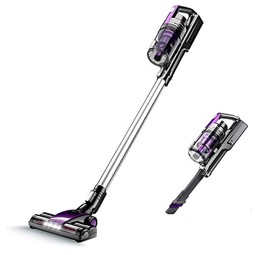 Sonru, aspiradora inalámbrica, 3 en 1, vertical de mano 3 en 1, 10000Pa de succión potente y ligera aspiradora recargable para alfombra de piso de casa, hasta 40 minutos de tiempo de trabajo