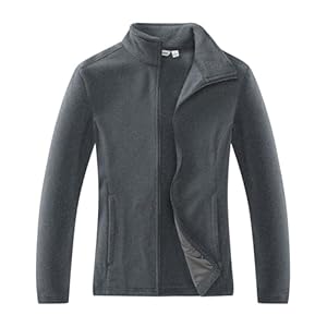 33000ft-Damen-Fleecejacke-mit-Durchgehendem-Reissverschluss-Stehkragen-Damen-Leichte-Fleece-Jacke-Antistatische-Outdoor-Damenjacke-fuer-Wandern-und-Freizeit - Sparfuchs24.io - Preisvergleich & Top Angebote Online